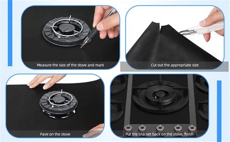 gas hob covers with feet b&m